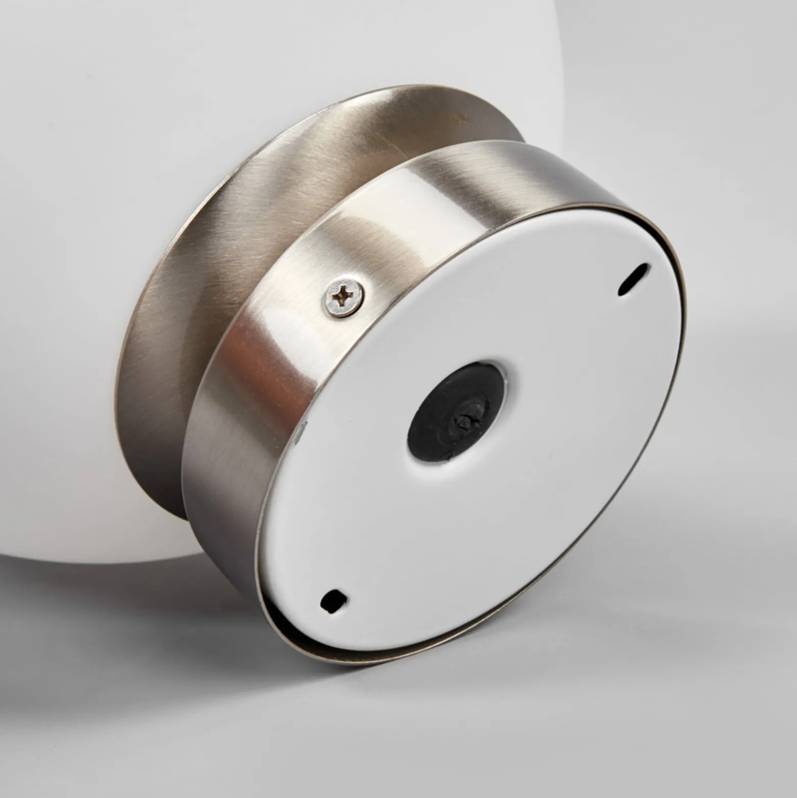 Lindby kattovalaisin Lennie, valkoinen, lasi, Ø 20 cm, IP44, E27