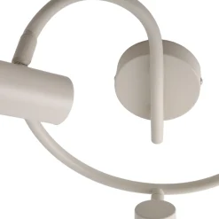 Lindby kattovalaisin Ovelia, beige, 3-valo, metalli, E27