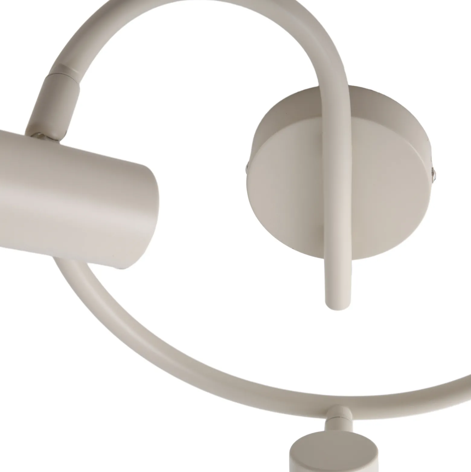 Lindby kattovalaisin Ovelia, beige, 3-valo, metalli, E27