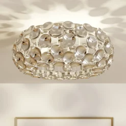 Lindby kattovalaisin Reza, Ø 48 cm, krominvärinen, E14