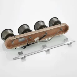 Lindby kattovalaisin Rubinjo, 62 cm, 4-valo, puu, GU10