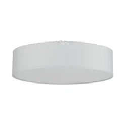 Lindby kattovalaisin Sebatin, Ø 50 cm, valkoinen, kangas, E27