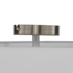 Lindby kattovalaisin Sebatin, Ø 50 cm, valkoinen, kangas, E27