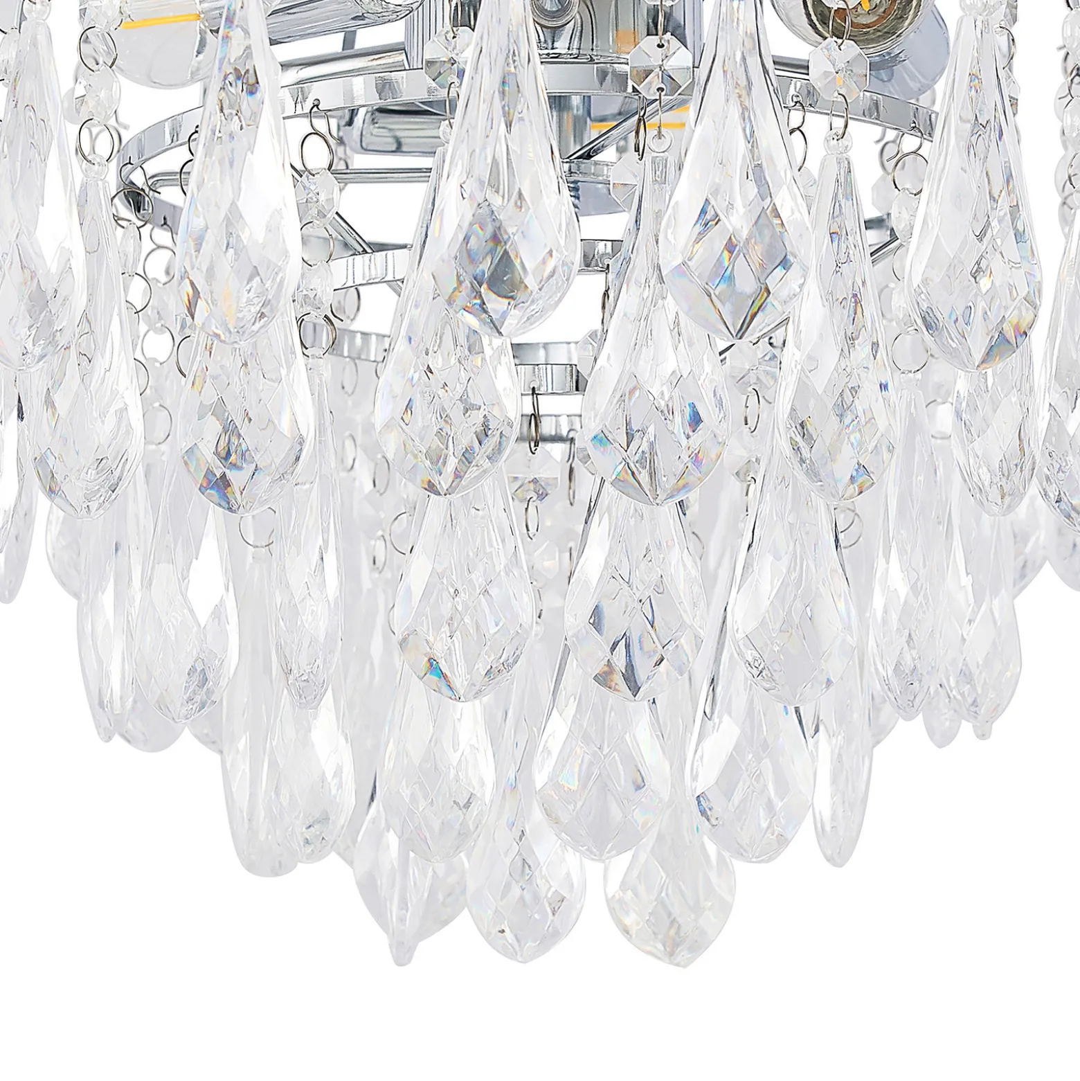 Lindby kattovalaisin Silino, harmaa, metalli, Ø 40cm, E14