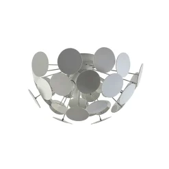 Lindby Kinan kattovalaisin, Ø 54 cm, valkoinen, metallia, E14