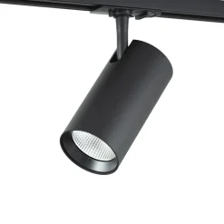 Lindby-kiskojärjestelmä Linaro Ø7 cm, 3-lamppuinen, LED, musta, CCT