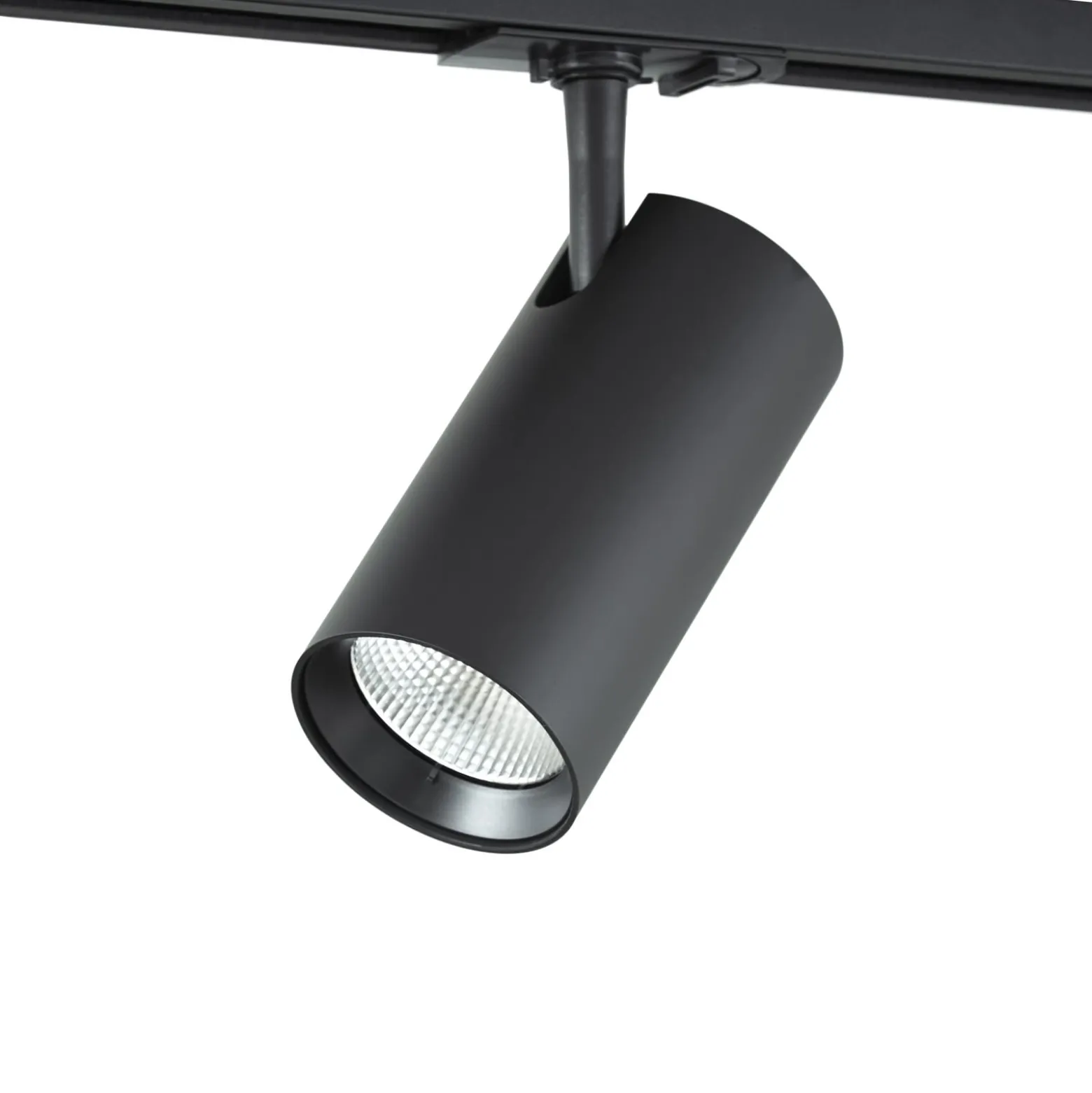Lindby-kiskojärjestelmä Linaro Ø7 cm, 3-lamppuinen, LED, musta, CCT
