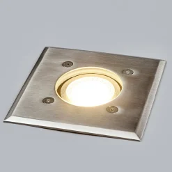Lindby lattiauppovalaisin Insa, 11 x 11 cm, GU10, IP67