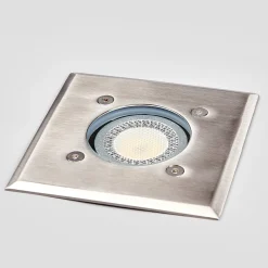 Lindby lattiauppovalaisin Insa, 11 x 11 cm, GU10, IP67