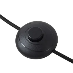 Lindby lattiavalaisin Lelia, savuharmaa, lasi, metalli, 150 cm