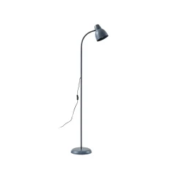 Lindby lattiavalaisin Tebbi, harmaa, metalli, korkeus 150 cm