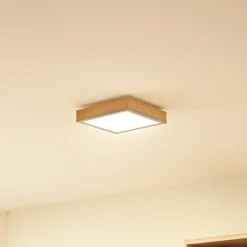 Lindby Laviona LED-kattovalaisin, neliö, 30 cm
