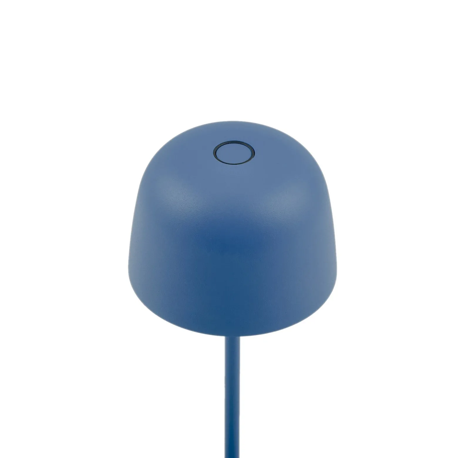 Lindby LED-akku-pöytävalaisin Arietty, sininen, himmennettävä, IP65