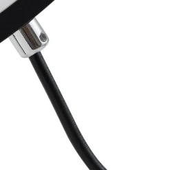 Lindby LED-aurinkoenergialla toimiva maapiikkavalaisin Syrene, 45 cm, musta,