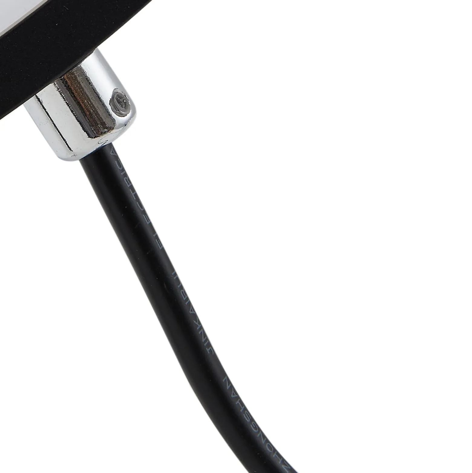 Lindby LED-aurinkoenergialla toimiva maapiikkavalaisin Syrene, 45 cm, musta,
