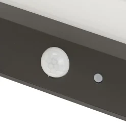 Lindby LED-aurinkokäyttöinen ulkoseinävalaisin Maresia, anturi, antrasiitti