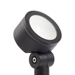 Lindby LED-aurinkovalaisin Raide, sensori, musta, alumiini