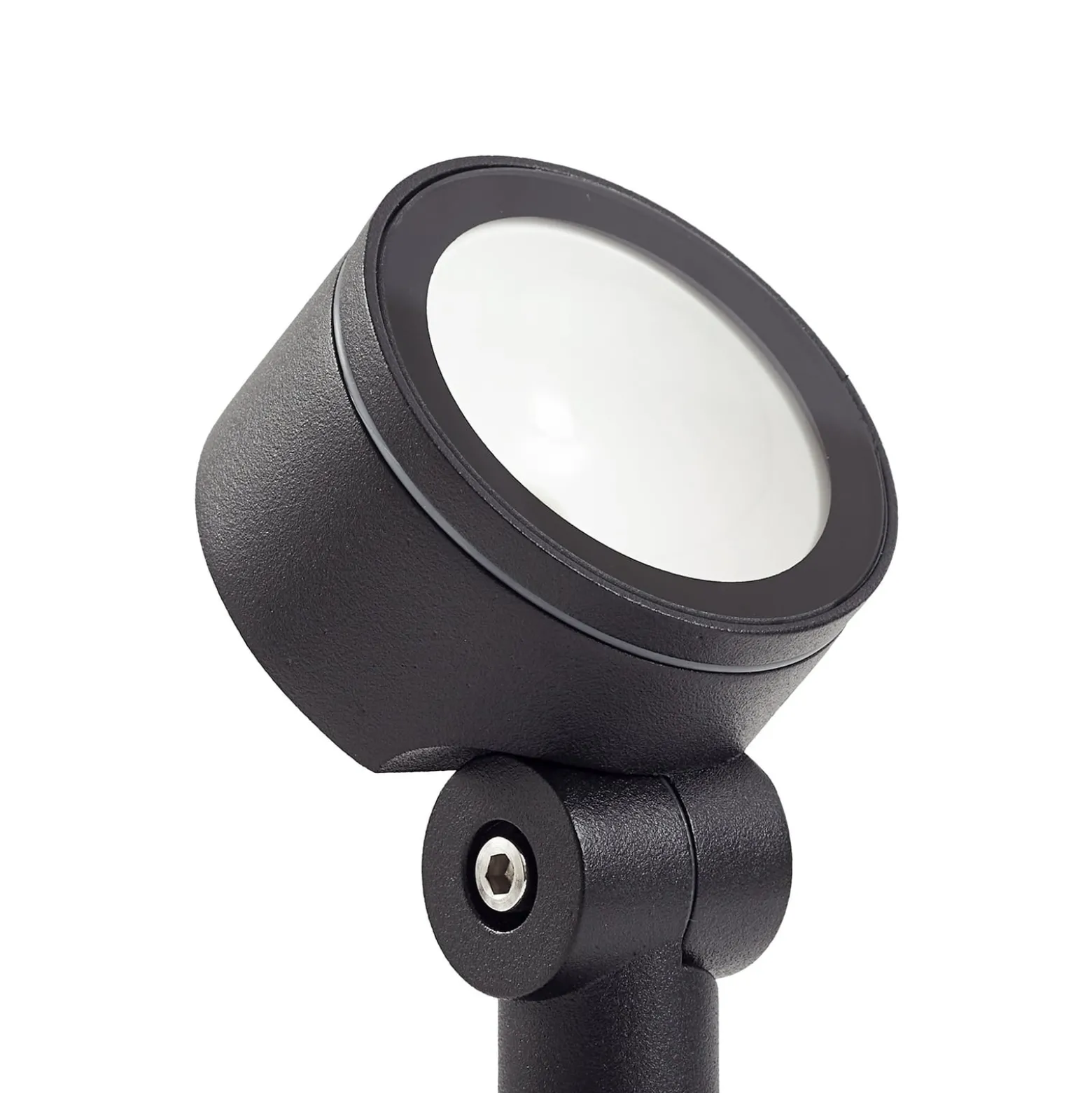 Lindby LED-aurinkovalaisin Raide, sensori, musta, alumiini