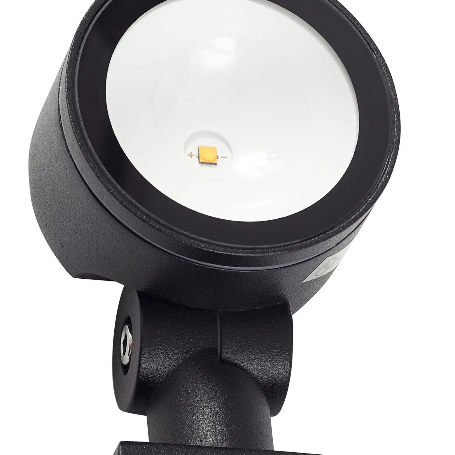 Lindby LED-aurinkovalaisin Raide, sensori, musta, alumiini