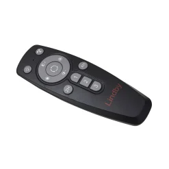 Lindby LED-kattotuuletin Momitu, valkoinen, alumiini, Ø 50 cm