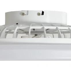 Lindby LED-kattotuuletin Vedin, valkoinen, DC, Ø 49 cm, CCT