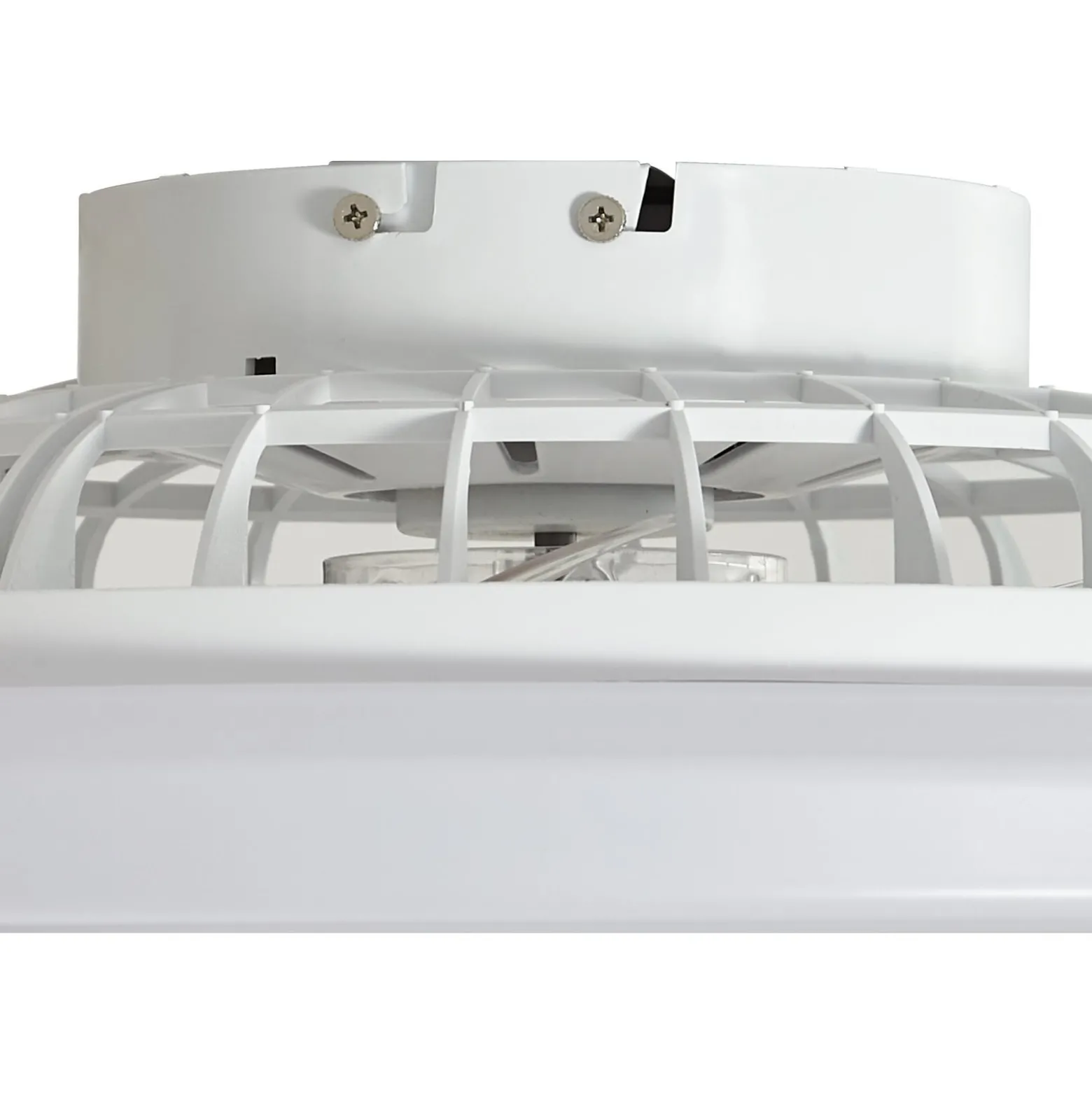 Lindby LED-kattotuuletin Vedin, valkoinen, DC, Ø 49 cm, CCT
