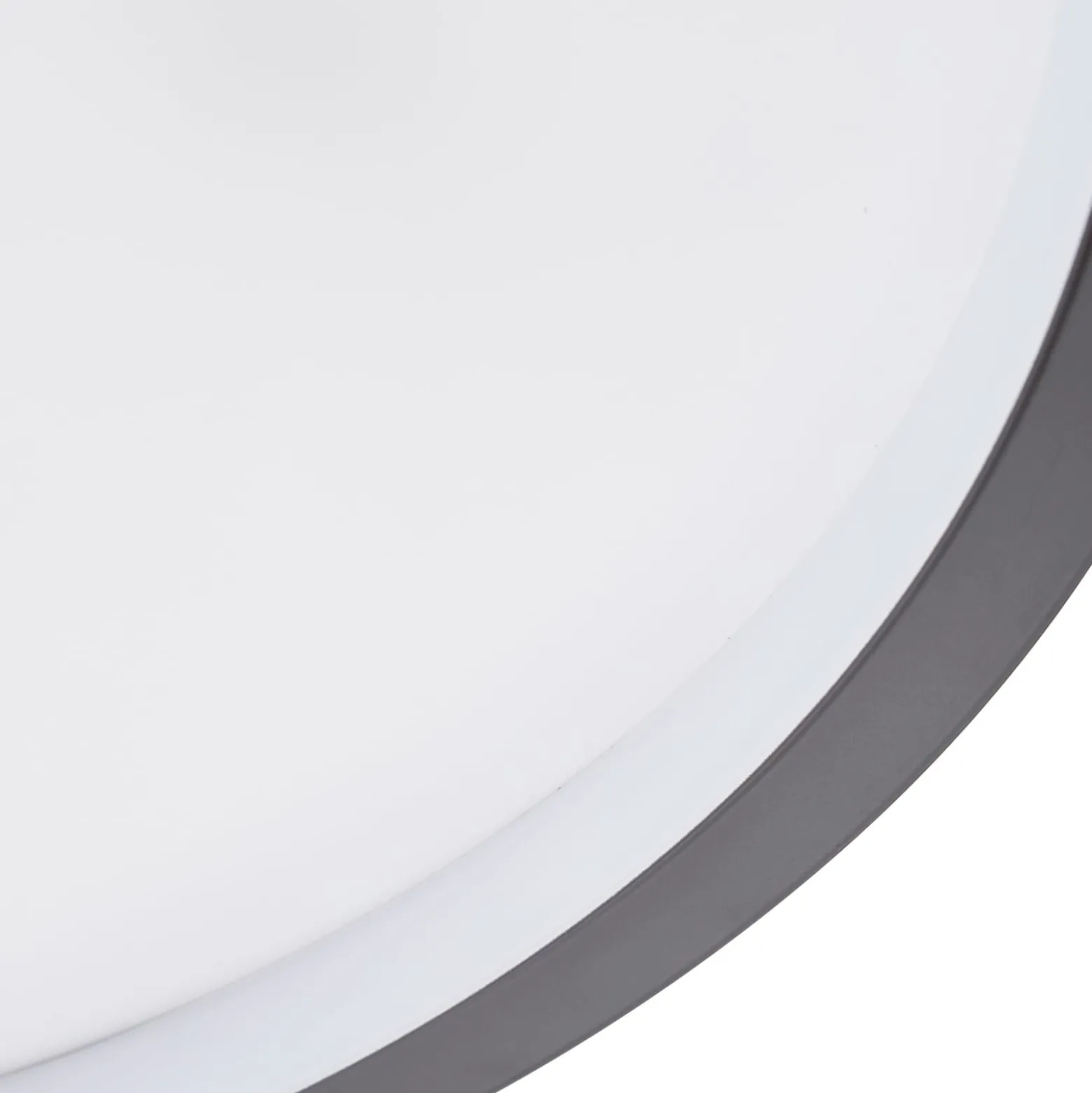 Lindby LED-kattovalaisin Edenia, musta/valkoinen, CCT, Ø 51 cm