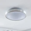 Lindby LED-kattovalaisin Emelie, Ø 42 cm, alumiininvärinen, metallia
