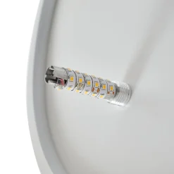 Lindby LED-kattovalaisin Kosmo, 40 cm, valkoinen, metalli, maa