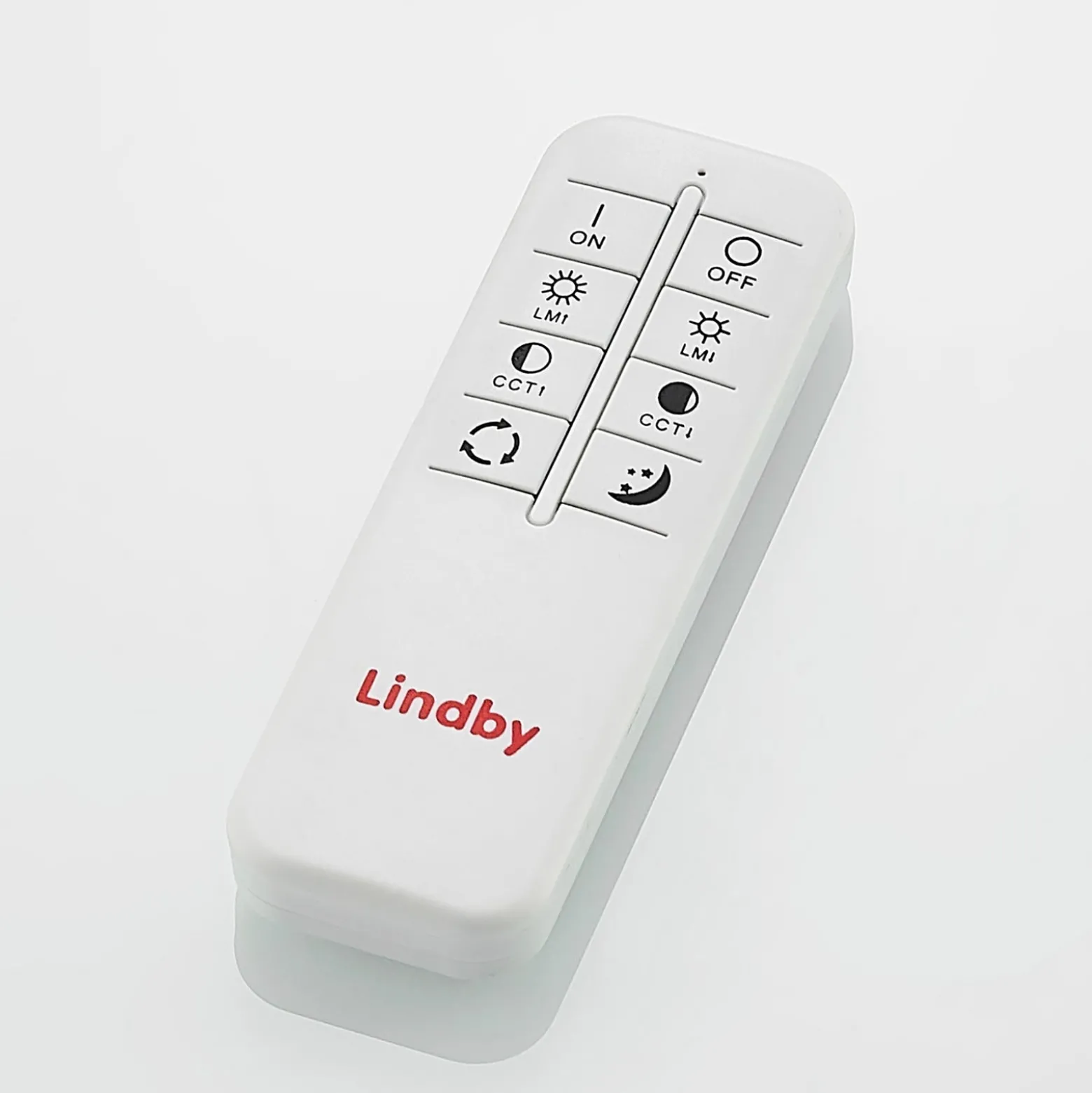 Lindby LED-kattovalaisin Lanira, Ø 60 cm, puu, kaukosäädin, CCT