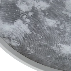 Lindby LED-kattovalaisin Lune, muovia, metallia, 38 cm