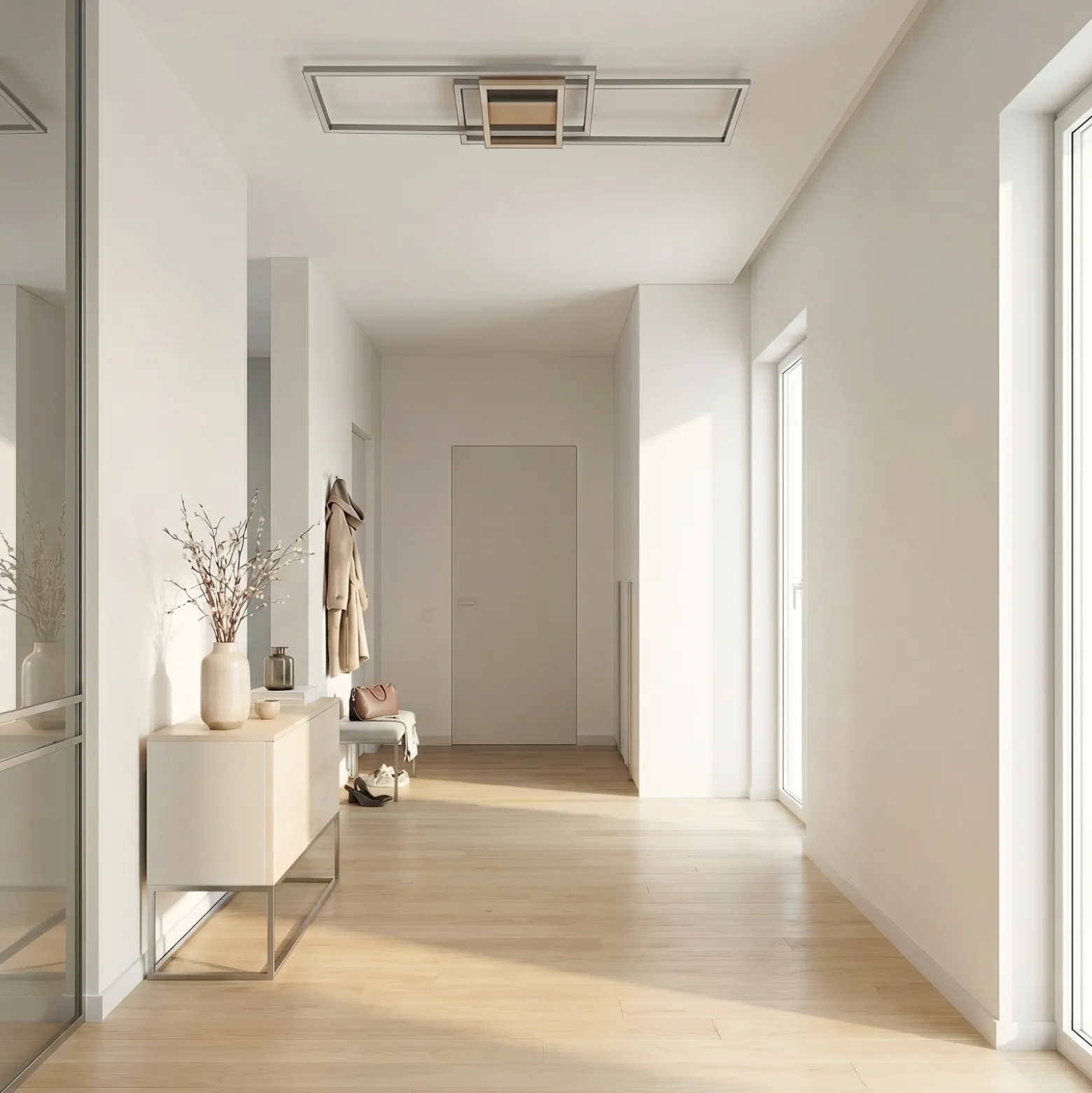 Lindby LED-kattovalaisin Mairin, CCT, kaukosäädin, himmennettävä