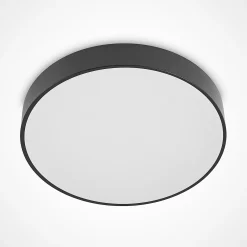 Lindby LED-kattovalaisin Milada, musta, CCT, kaukosäädin