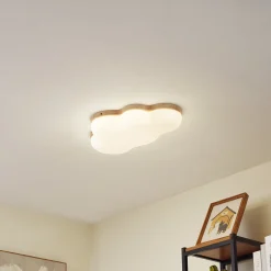 Lindby LED-kattovalaisin Pilvi, muovia, pilvi, 50 cm