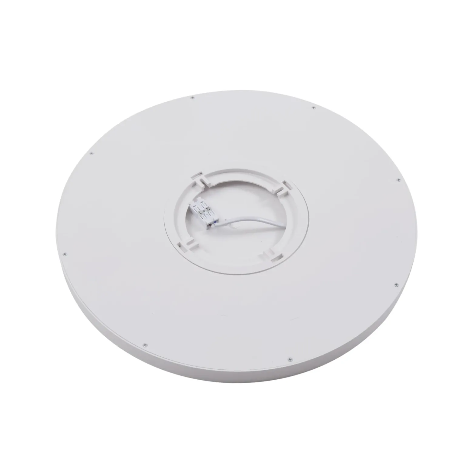 Lindby LED-kattovalaisin Pravin, Ø 30 cm, CCT, valkoinen