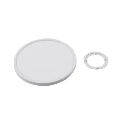 Lindby LED-kattovalaisin Pravin, Ø 30 cm, CCT, valkoinen