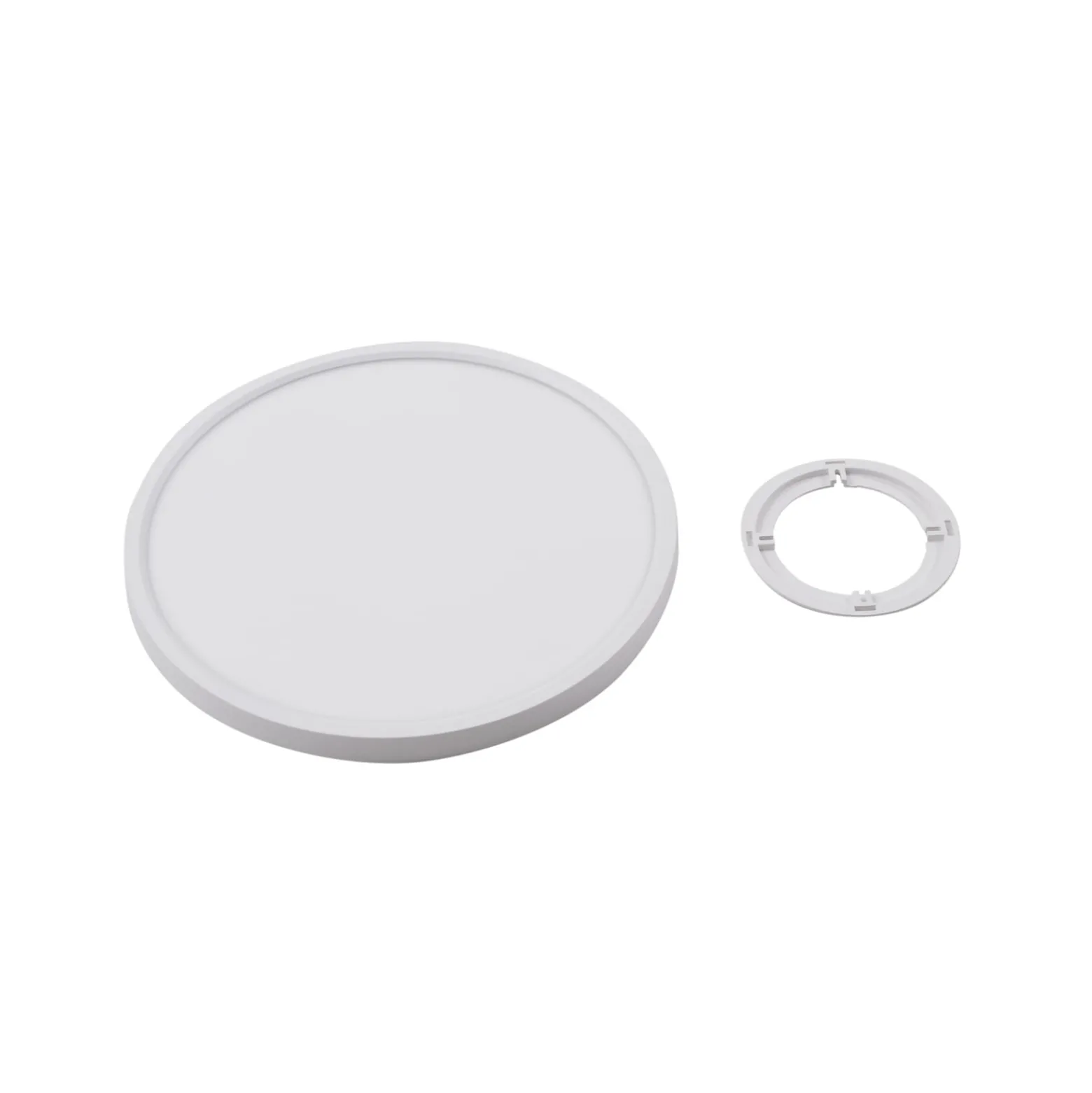 Lindby LED-kattovalaisin Pravin, Ø 30 cm, CCT, valkoinen