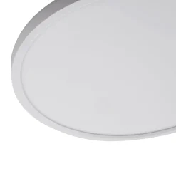 Lindby LED-kattovalaisin Pravin, Ø 30 cm, CCT, valkoinen