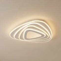 Lindby LED-kattovalaisin Rebeka, 48x49cm, CCT, kaukosäädin