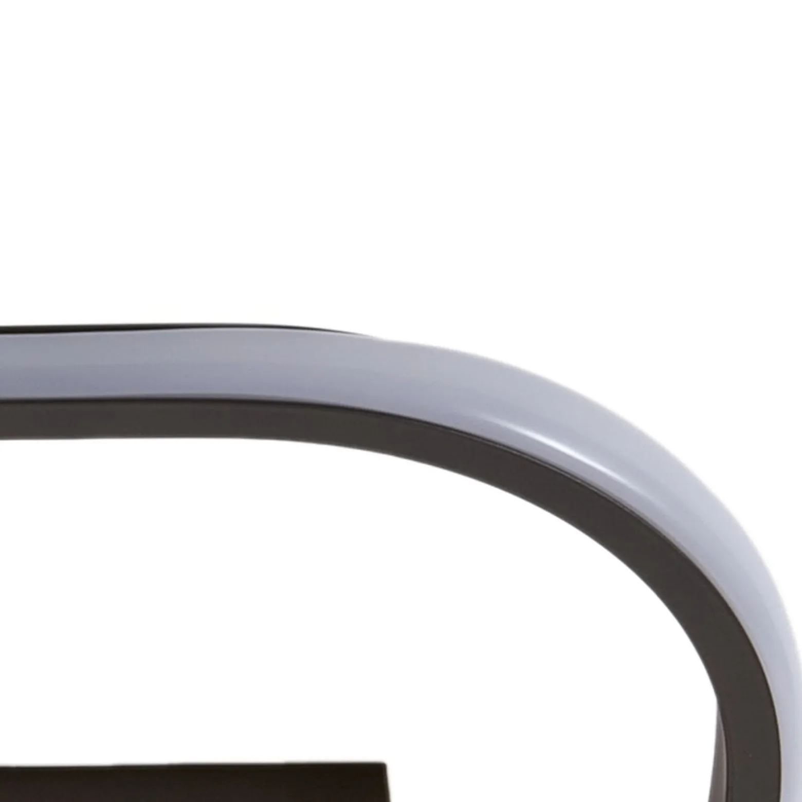Lindby LED-kattovalaisin Romilda, harmaa, puu, 37 cm leveä