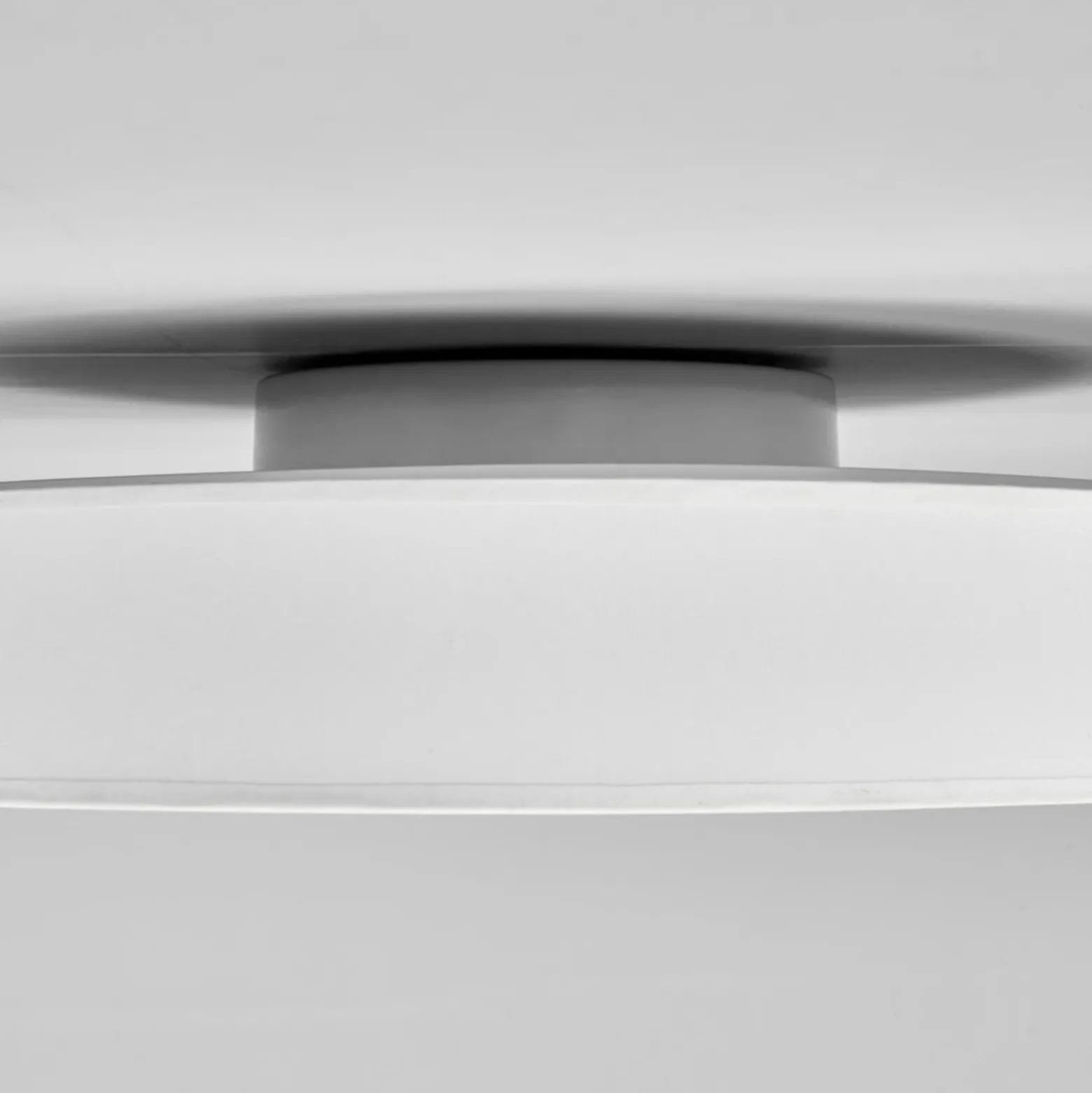 Lindby LED-kattovalaisin Saira, Ø 40 cm, valkoinen, tekstiili