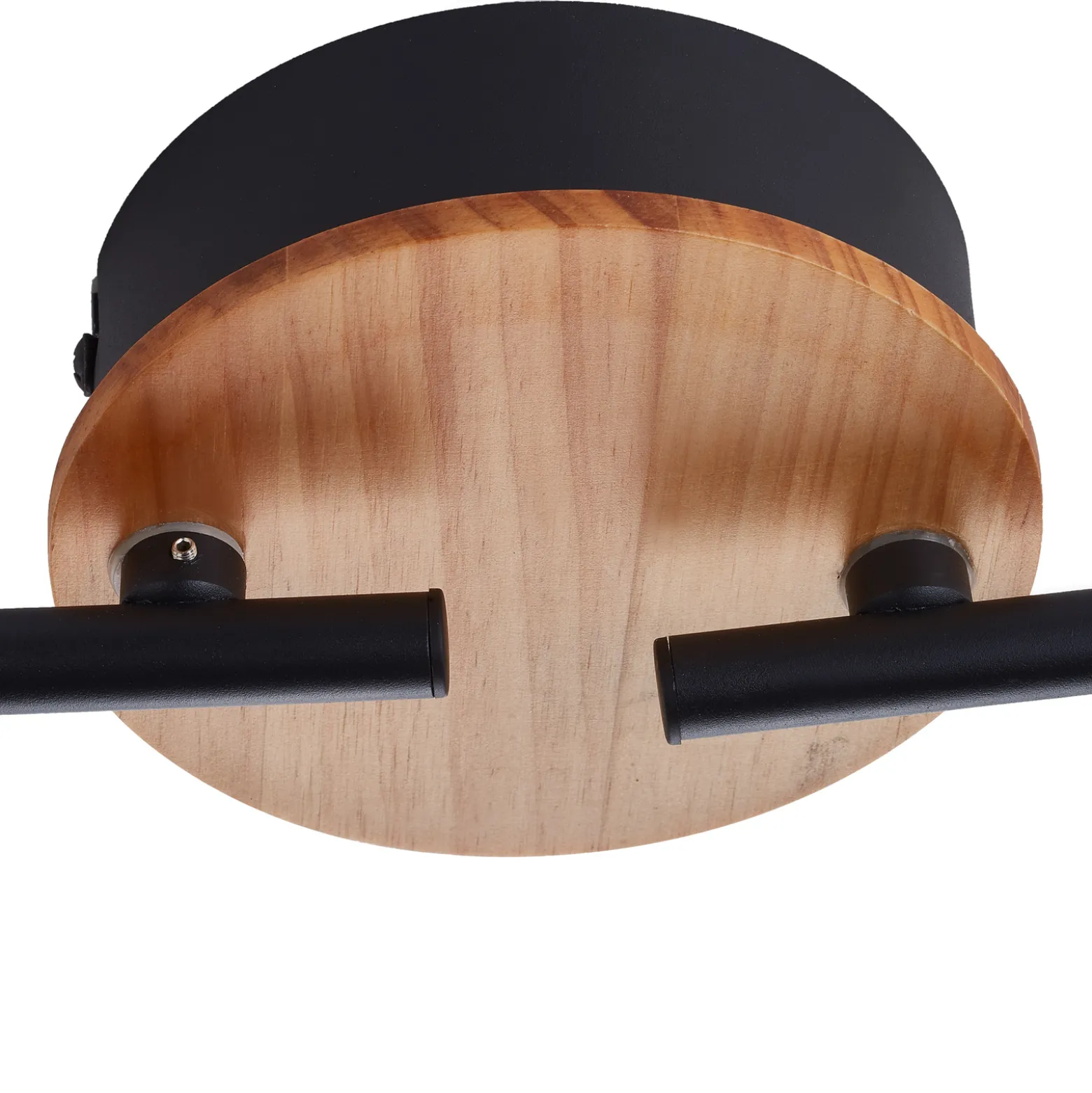 Lindby LED-kohdevalaisin Manel, puu, 84 cm pitkä, 4-valo, 4 valoa