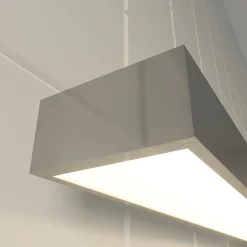 Lindby LED-kylpyhuone- ja peilivalaisin Alenia, 120 cm, kromi