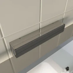 Lindby LED-kylpyhuone- ja peilivalaisin Alenia, 120 cm, kromi