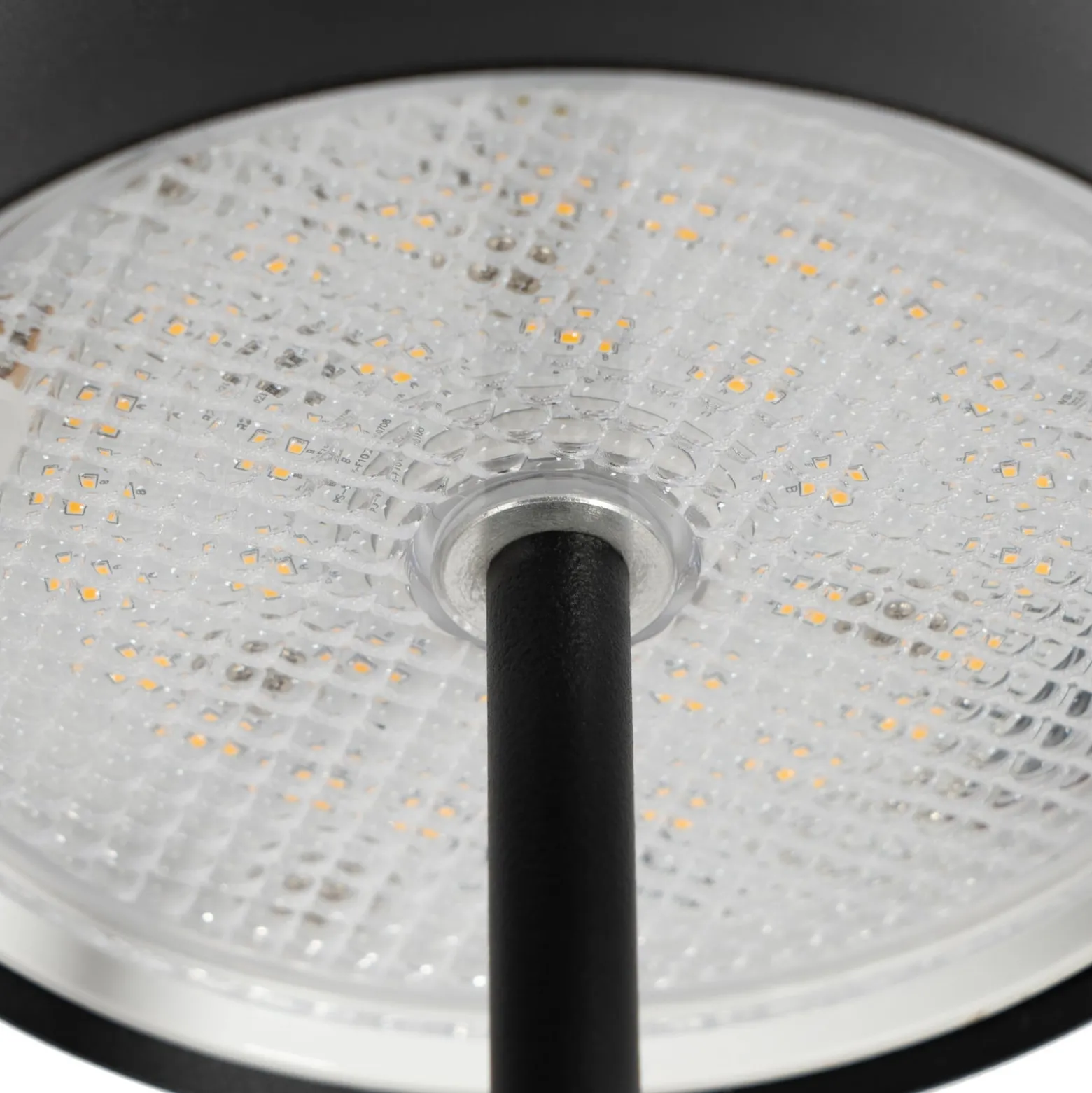Lindby LED ladattava pöytävalaisin Janea CUBE, musta, metallia