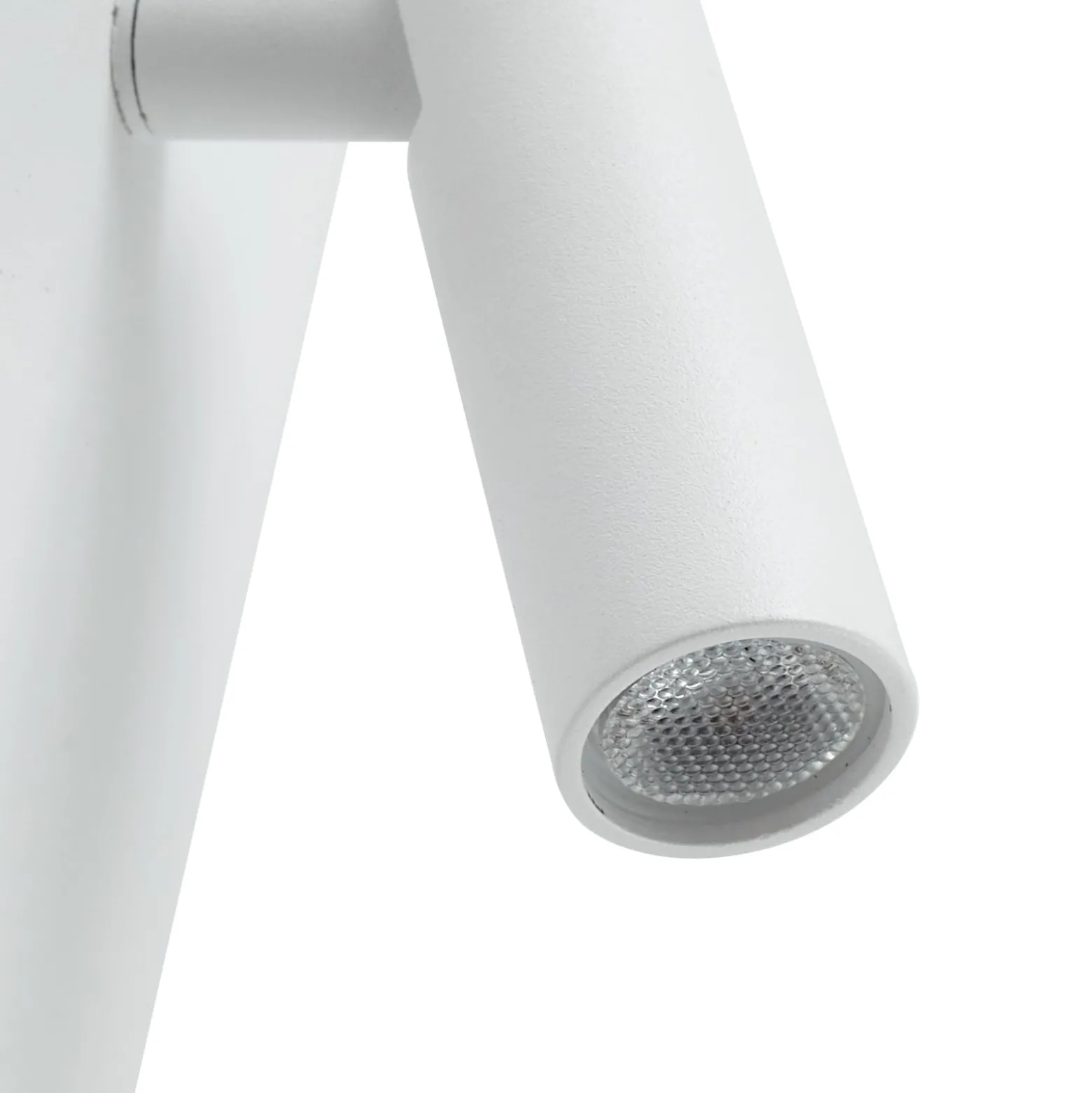 Lindby LED-ladattava seinävalaisin Agit, valkoinen, metallia, kosketus himmennin