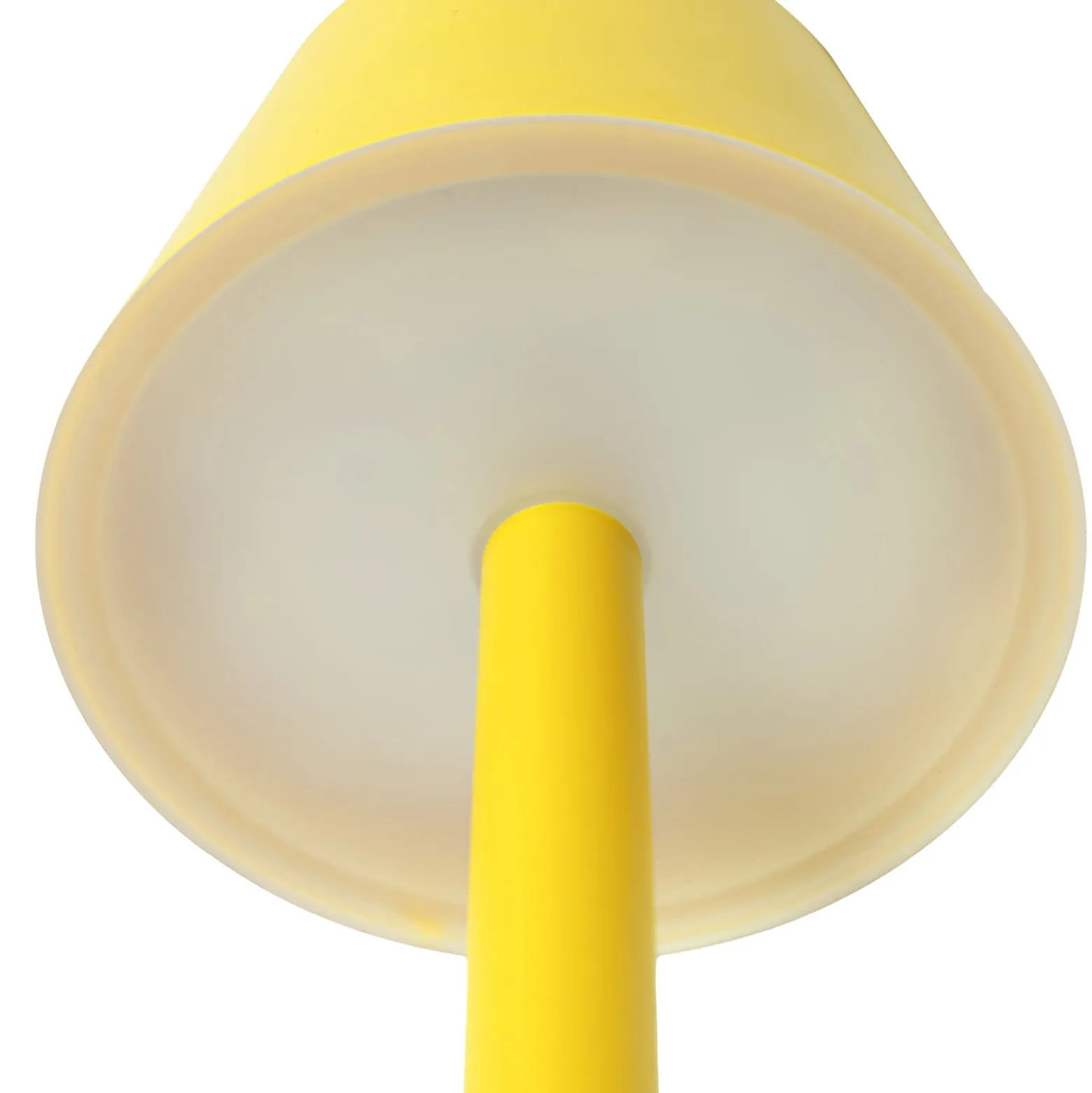 Lindby LED-ladattava valaisin Gaja, keltainen, USB, IP44, RGBW,