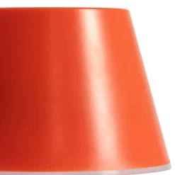 Lindby LED-ladattava valaisin Gaja, punainen, USB, IP44, RGBW,