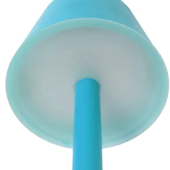 Lindby LED-ladattava valaisin Gaja, sininen, USB, IP44, RGBW,