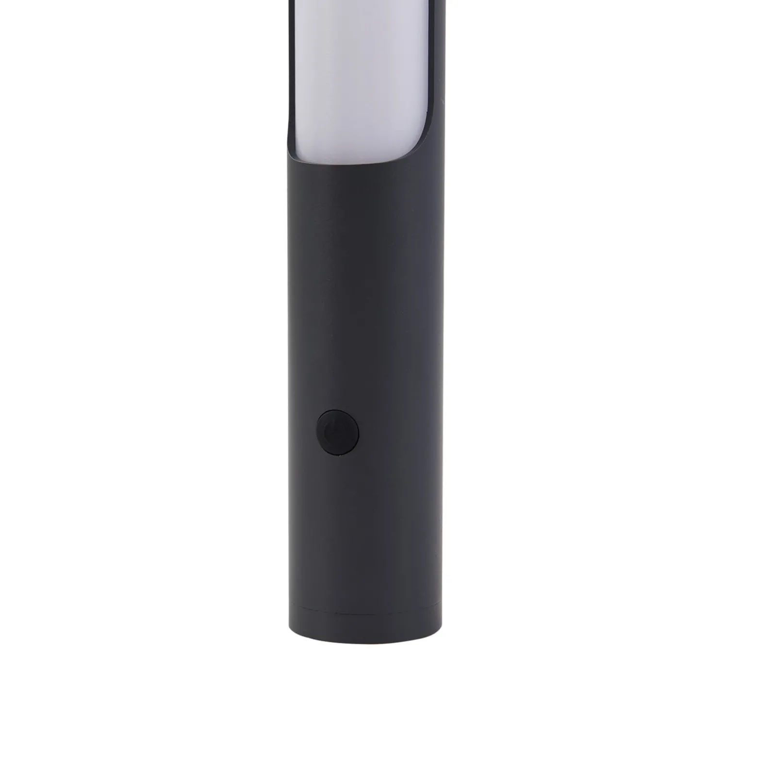 Lindby LED-ladattava valaisin Kompis, antrasiitti, himmennettävä, IP54